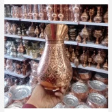 پارچ الماس تراش نانو سیاه قلم طرح گل