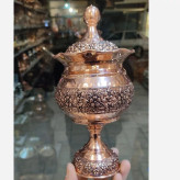 شکلات خوری گنبدی مسی سیاه قلم سایز 2