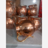 سس خوری دسته برنجی ارتفاع 8 دهانه 7.5 در مس سرای نمونه