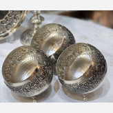 گوی مسی گلبرگ 6 عددی قطر 7.5 سایز بزرگ
