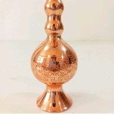 گلدان مسی با ست سنبل مسی 6 عددی