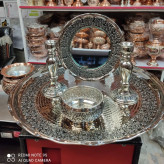 پیاله مسی کروم سیاه قلم 1 عددی