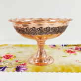 جا میوه ای مسی (میوه خوری)مسی ریزگل برجسته