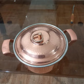 قابلمه مسی قطر18 چکشی ضخیم