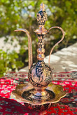 آفتابه لگن مسی گلبرگ