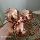 اردو خوری سه تایی مسی نانو شده داخل قلع
