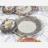 پیاله مسی 6 تایی گلبرگ نانو شده درجه یک